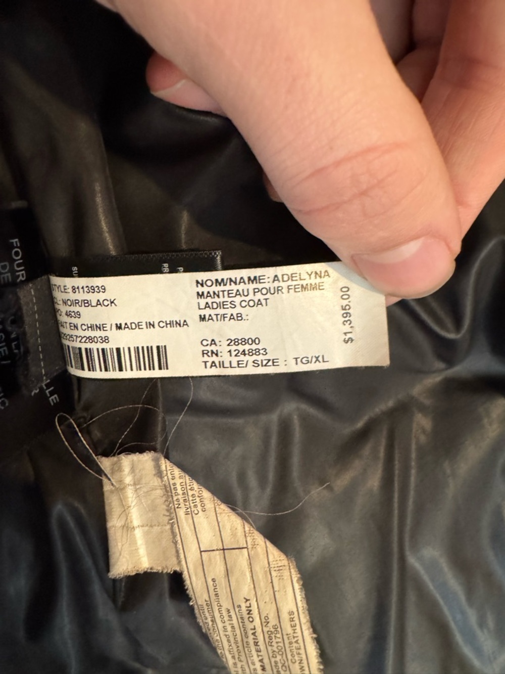 Rudsak Adelyna XL Real Leather And Fur Coat - Picture 14 of 16
